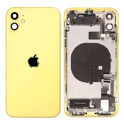 Apple iPhone 11 - zadnje ohišje z majhnimi deli (rumen)