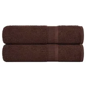 Rucnici za tuširanje FROGN 2 kom. Smedi 70x140 cm 360 g/m2