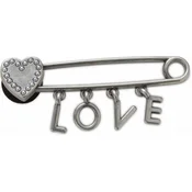CROCS Bedž love safety pin U