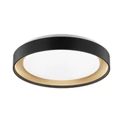 Brilliant - zatemnjiva LED stropna svetilka WALDO LED/24W/230V črna/zlata + daljinski upravljalnik