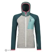 ORTOVOX Fleece Gp Classic Knit ženski pulover, arktično siva (S)