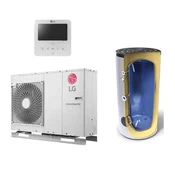 LG toplotna črpalka TermaV Monoblok S HM051MR.U44 5 kW z 200l bojlerjem in montažo - LG