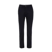 WE Fashion Chino hlače temno modra