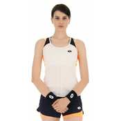 Ženska majica bez rukava Lotto Top W IV Tank 1 - bright white/orange