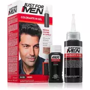 Just for Men Color Kit tonirana barva za lase za moške H-55 Real Black 1 kos