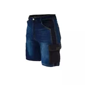 DEDRA Delovne kratke hlače velikost S, denim 280 g/m2 BH45ST-S Farba: námorníctvo, Veľkosť: M/50