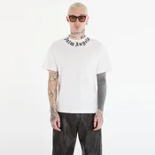 Majice Palm Angels Neck Logo Regular Tee UNISEX Off White/ Black XL