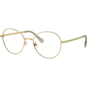 Swarovski Okvir za naocare 0SK1013 4017 52, Zlatne boje