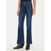 WRANGLER Kavbojke  modra / bela