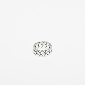 Prstan TwoJeys Cuban Monogram Ring Silver 56 mm