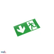 Piktogram za svetilko Luxmena s puščico navzdol levo BM-C91-MLR2-PKT-VDL