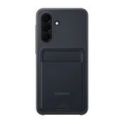 Samsung A37 5G SAMSUNG silikonska futrola za telefon s pretincem za kartice CRNA EF-OA376TBEGWW