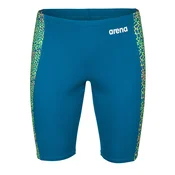 Arena snakeskin swim jammer blue m - uk34