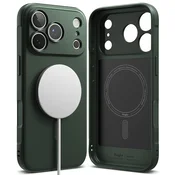 Ovitek Ringke Onyx Magnetic za iPhone 17 Pro/18 Pro - dark green