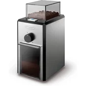DeLonghi KG89 električni mlinček za kavo, srebrn, stožčasti mlinček