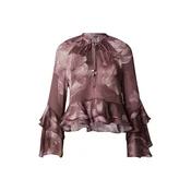 GUESS Bluza rdeče vijolična / bela