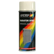 Barva za radiatorje 400ml RADIATOR SPRAY Motip - Krem bela