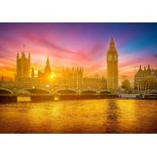 Enjoy - Puzzle London v ognju - 1 000 kosov
