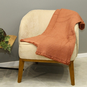 Dekordom Prekrivac soft vafel 220x240 - terracota ( 024561 )