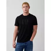 GAP Majica EVERYDAY  antracit / črna