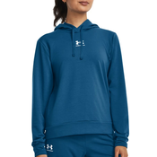 Under Armour Mikica s kapuco Rival Terry Hoodie-BLU
