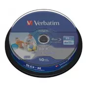 Verbatim BD-R 6x 25GB Full Surface White Printable - 10 kom