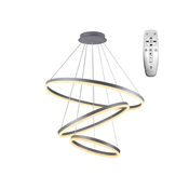 LED Zatemnitveni lestenec na vrvici LED/125W/230V 3000-6500K + Daljinski upravljalnik