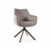 Stol Detroit 226 (Siva) Siva, 86x61x58cm, Blago, Kovina