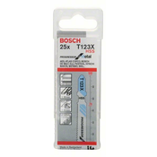 BOSCH list ubodne testere T 123 XF Progressor for Metal - pakovanje 25 komada - 2608638474