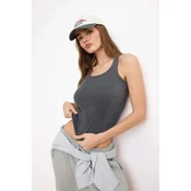 Trendyol Milla Ženska majica TWOSS26AL00050, Antracit