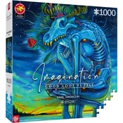 Good Loot Dobra sestavljanka iz plena Imagination: Kamil Jakóbczak Beli volk (1000 kosov) Večbarvna