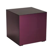 Steklena stranska mizica 45,5x45,5 cm Cube – Ellos Home