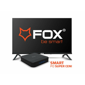 FOX televizor + smart box (TV 32DTV240D + X WAVE TVBox-110)