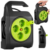Vayox podaljšek s 4 vtičnicami + ozemljitev IP20 CCA H05VV-F 3G1.0 10 m VA0478-10