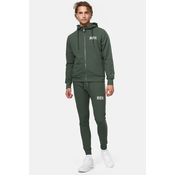 Lonsdale Mens hooded tracksuit slim fit