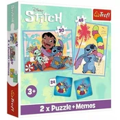 shumee 2-v-1 UGANKA + SPOMINKI SREČEN DAN LILO&STITCH 93585