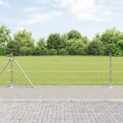 Zavareno žicano ogradno mreža s betonskom podlogom 50 x 0,8 m