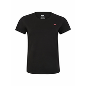 Levis Plus Majica PL Perfect Crew, črna
