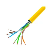 Lanberg LCU5-12CU-0305-Y Cat.5e UTP AWG24 PVC CU 305 m nezaštićeni žuti zidni kabel