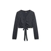 Superdry & Co Bluza Vintage mornarska/svetlo siva