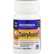 Enzymedica Dairy Assist, enzimi za potporu probave laktoze, 30 kapsula