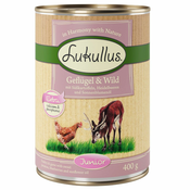 Lukullus Junior perad i divljac (bez žitarica) - 6 x 400 g