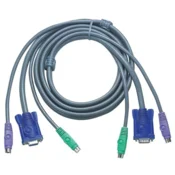 ATEN PS/2 KVM Cable, 5m KVM kabel Sivo