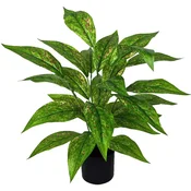 Umetna rastlina v loncu, dekoracija, umetno cvetje, aglaonema 65 cm