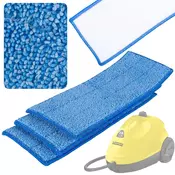OEM Set Prevlek iz Mikrovlaken – 3 Kosi za Parni Čistilec | 12,5x32x1,2 Cm | Rezerva Cat Kakovosti za Kärcher SC EasyFix