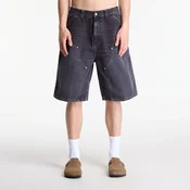Kratke hlače Carhartt WIP OG Double Knee Short Black Destroy Wash S