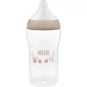 NUK Perfect Match XL Monkey steklenička 6m+ 360 ml