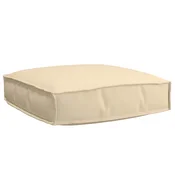 Jastuk Oxford tkanina Bež 60 x 60 x 12 cm