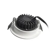 Deko-Light LED stropna svetilka Dione, IP44, 4.000 K, bela, z možnostjo zatemnitve - Kopalnica - Sodobni - Aluminij