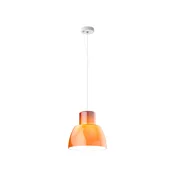 Nemo viseča luč Lorosae, oranžna, O 30 cm, steklo, E27 - Dnevna soba/jedilnica